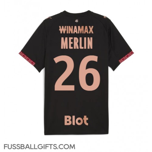 Stade Rennais Quentin Merlin #26 Fußballbekleidung 3rd trikot 2025-26 Kurzarm